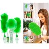 AMR_ENTERPRISE Hand-HELD, Sward GO DUST Electric Feather Spin Home Duster, Green. Electronic MOTORISED Cleaning Brush