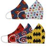 Baby Jalebi Kids Organic Cotton Mask Set, Design:-Super hero Print