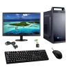 Gandiva Desktop Computer (Core I3 1st Gen CPU/H55 Board/8GB DDR3 RAM/500GB HDD/USB Keyboard & Mouse/WiFi) Pre Installed Windows10 & MS Office(Trail Version) and Antivirus(Free Version) (18.5" Monitor)