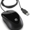 HP X1000 Wired Mouse (Black/Grey)