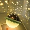 House of Quirk UFO Galaxy Projector Baby Sleep Soother Night Lights for Kids Baby Night Soother Sea World/Starry Sky/Galaxy Projection (Color AS PER Availability)