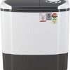 LG 7 Kg 4 Star Semi-Automatic Top Loading Washing Machine (P7020NGAY, Dark Gray, Collar scrubber)