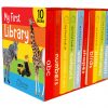 My First Library: Boxset of 10 Board Books for Kids