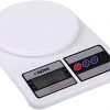 NOVA KS 1329 Plastic Electronic Digital Kitchen Weighing Scale, 10 Kg (White)