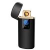 Shaarq Windproof Fingerprint Finger Sensor Touch Induction Rechargeable Electronic Cigarette Lighter USB Electric with led