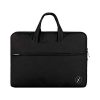 Xmate Laptop Bag Sleeve Case Cover for 13-inch Laptop, MacBook, Notebook, Double-Layer, Water-Resistant, Soft Inner Compartment, Multi-Pocket Slim Case (Black)