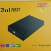 iBest 2 in 1 USB 2.0 External Hard Drive Casing,2.5 and 3.5 Inch HDD Enclosure 2 in 1 External Hard Drive Casing