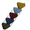 Louis Philippe Men's Cotton Cloth Face Mask (Pack of 5) (LPMSMRGPA16371_Assorted_Free Size)