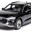 AJUGIYA's Alloy Metal Pull Back Die Cast Car Scale Model with Sound Light Mini Auto Toy for Kids 1: 32 Diecast Children Best Gifts Toys Boys -Audi Q6 (Multicolour)