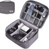 AREO (Grey) Travel Electronic Accessories Organizer Bag Case for Cable Charger…