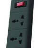 Belkin Essential Series 3-Socket Surge Protector Universal Socket with 5ft Heavy Duty Cable (Grey)