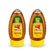 Dabur Honey :100% Pure World's No.1 Honey Brand with No Sugar Adulteration , Squeezy Pack - 225gm ( Buy 1 Get1 Free)