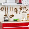 Decals Design StickersKart Wall Stickers Stylish Kitchen Art (Brown)