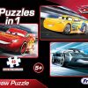 Frank Disney Pixar Cars 3 3 Puzzles in 1 - A Set of 3 48 Pc Jigsaw Puzzles for 5 Year Old Kids and Above