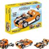 FunBlast Decool 3108 Architect Series 3 in 1 – Sports Car, Racing F1 Car, Truck Building Block Brick Educational DIY Toys for Kids – 119 Brick Pieces (Multicolor)