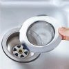 Inditradition Stainless Steel Strainer Kitchen Drain Basin Basket Filter Stopper Drainer Sink Jali, 9 cm (Silver)