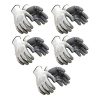 Klaxon Nylon Safety Hand Gloves (Pair 5) …