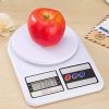 MKH® Moms Kitchen Hub Electronic Digital 10 Kg Weight Scale Kitchen Weight Scale Machine Measure for Measuring Fruits,Spice,Food,Vegetable and More White