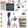 REES52 Electronics Project Starter Kit Breadboard ,leds, jumper Wire, Ldr , 9v battery connector , Components kit