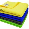SOFTSPUN Microfiber Cloth (4pcs - 40x60cms -340GSM) Multi-colour, Super Soft Absorbent Cleaning Towels Cleans & Polishes everything in your home