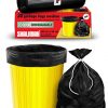 Shalimar Premium OXO - Biodegradable Garbage Bags (Medium) Size 48 cm x 56 cm 6 Rolls (180 Bags) (Black Colour)