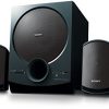 Sony SA-D40 4.1 Channel Multimedia Speaker System with Bluetooth (Black)