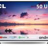 TCL 126 cm (50 inches) 4K Ultra HD Certified Android Smart LED TV 50P615 (Black)(2020 Model)