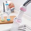 TS WITH TECHSUN 360° Adjustable Rotating Water Saving Nozzle Shower Head Faucet Multiple Types of Output Water Valve Splash Regulator Filter Kitchen Tap Accessories, (Multicolor)