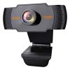 Tizum HD 720p Webcam, Manual Focus, Widescreen Viewing Angle, Auto Light Correction, Noise-Reducing Mic, Video Calling/Conferencing; Online Teaching or Gaming for Skype, Xbox, PC/Mac/Laptop/MacBook