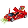Zest 4 Toyz Funny Dancing car 3D Flashing Led Light Music 360 Degree Rotating Car with Openable Door Sound Electric Cars Toys for Children Kids Toys Gift
