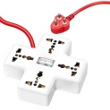 APPUCOCO Plus PP1-WHITE 4+1 Extension Board, White