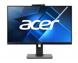 Acer B247Y 23.8 Inch IPS Full HD 1920 X 1080 LED Monitor with FHD Adjustable Webcam, Height Adjustment and Pivot, HDMI, VGA and Display Port, Stereo Speakers