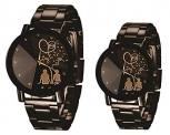 Acnos Steel Strap Analog Lover Watch Combo for Couple Pack of – 2 (Love-Couple)
