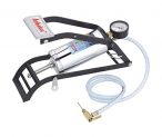 Airmaker SB001 Air Foot Pump Steel Chrome Plated Body Use for Car or Motorbike or Bicycle Tyre Air Filling
