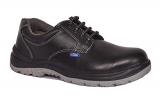 Allen Cooper AC 1102 Men’s Safety Shoe, ISI Marked for IS:15298, 200J Steel Toe Cap, Size – 7 UK, Black