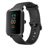 Amazfit Bip S Smart Watch with Built -in GPS, 15-Day Battery Life, Always-on Display, 5ATM Water Resistance (Carbon Black)