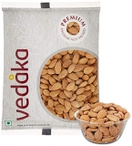 Amazon Brand – Vedaka Premium Roasted and Salted Almonds, 200g
