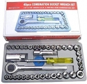 Anmol Online Store 40 in 1 Screw Driver Set PCS Automobile Motorcycle Tool Box Set Socket Wrench Hardware Auto Car Repair Tools