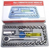 Anmol Online Store 40 in 1 Screw Driver Set PCS Automobile Motorcycle Tool Box Set Socket Wrench Hardware Auto Car Repair Tools