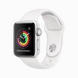 Apple Watch Series 3 (GPS, 38mm) – Silver Aluminium Case with White Sport Band