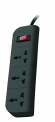 Belkin Essential Series 3-Socket Surge Protector Universal Socket with 5ft Heavy Duty Cable (Grey)
