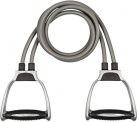 Bolditech Double Resistance Bands Toning Tube Exerciser with D Handle Fitness Rope Rubber Bands for Fitness Equipment Expander Exercise Tube Training (Multicolor)