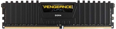 Corsair Vengeance LPX 8GB DDR4 3000 (PC4-24000) C16 PC Memory (CMK8GX4M1D3000C16)