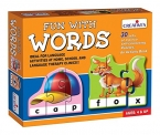 Creative Educational Aids P. Ltd. Fun With Words Puzzle (Multi-Color, 90 Pieces)