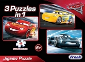 Frank Disney Pixar Cars 3 3 Puzzles in 1 – A Set of 3 48 Pc Jigsaw Puzzles for 5 Year Old Kids and Above