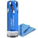 Gizga Essentials Professional Cleaning Kit for Mobile, Laptops, Cameras and Sensitive Electronics (Includes: Plush Micro-Fiber Cloth, 170ML Antibacterial Cleaning Solution)