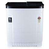 Godrej 8 Kg 5 Star Semi-Automatic Top Loading Washing Machine (WSEDGE ULT 80 5.0 DB2M CSBK, Crystal Black, Tri-Roto Scrub Pulsator)