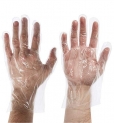 H & S Designer Studio Imported Disposable Polythene Hand Gloves, Transparent with Powder Free – (Pack of 100 to 1000 Pieces) (500)