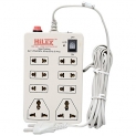 Hilex MINI STRIP 8 Plug Point Extension Strip with Fuse & Spark Suppressor