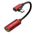 Kinsound USB C to 3.5mm Headphone Adapter, Audio Jack Splitter Connector with Microphone & Charging for Smartphone with USB C Interface